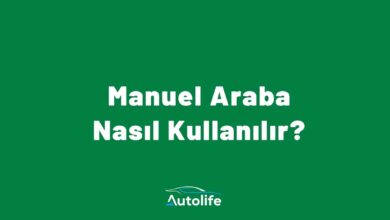 Manuel Araba Nasıl Kullanılır?